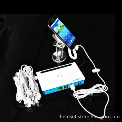 Multiple USB Ports Alarm System for Mobile Phone/Tablet/Laptop, Charge and Alarm, Good After-sales